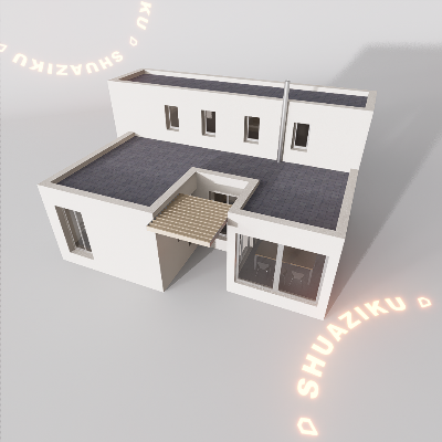 图片[15]-D5建筑楼房配楼模型20个-刷子库
