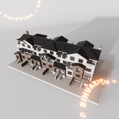 图片[19]-D5建筑楼房配楼模型20个-刷子库