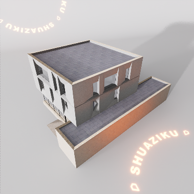 图片[1]-D5建筑楼房配楼模型20个-刷子库