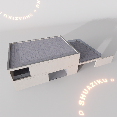 图片[2]-D5建筑楼房配楼模型20个-刷子库