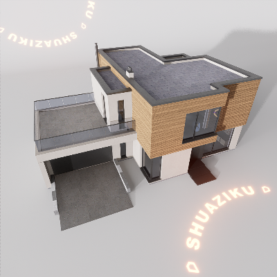 图片[4]-D5建筑楼房配楼模型20个-刷子库