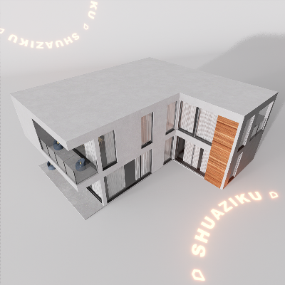 图片[6]-D5建筑楼房配楼模型20个-刷子库