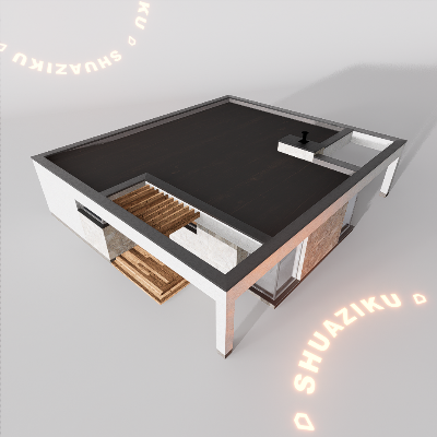 图片[5]-D5建筑楼房配楼模型20个-刷子库