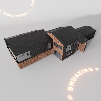 图片[8]-D5建筑楼房配楼模型20个-刷子库