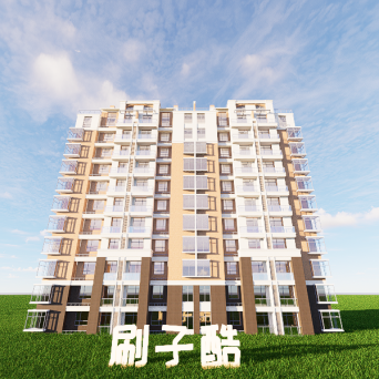 图片[6]-D5建筑楼房配楼模型20个-刷子库
