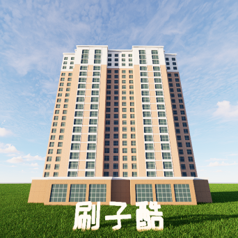图片[16]-D5建筑楼房配楼模型20个-刷子库