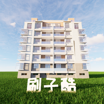 图片[20]-D5建筑楼房配楼模型20个-刷子库