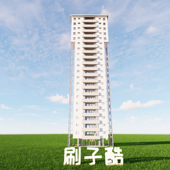 图片[2]-D5建筑楼房配楼模型27个-刷子库