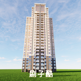 图片[3]-D5建筑楼房配楼模型27个-刷子库