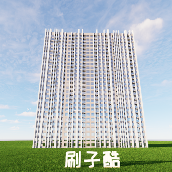 图片[11]-D5建筑楼房配楼模型27个-刷子库