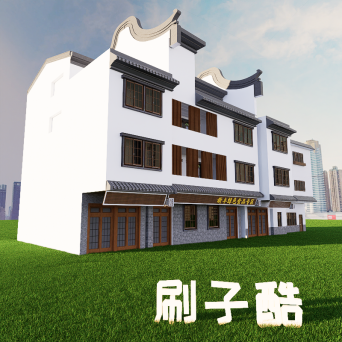 图片[14]-D5建筑楼房配楼模型27个-刷子库