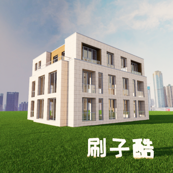 图片[15]-D5建筑楼房配楼模型27个-刷子库