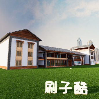 图片[18]-D5建筑楼房配楼模型27个-刷子库