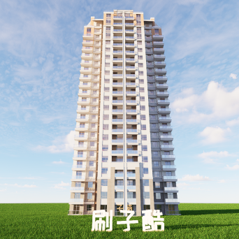 图片[24]-D5建筑楼房配楼模型27个-刷子库