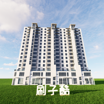 图片[27]-D5建筑楼房配楼模型27个-刷子库