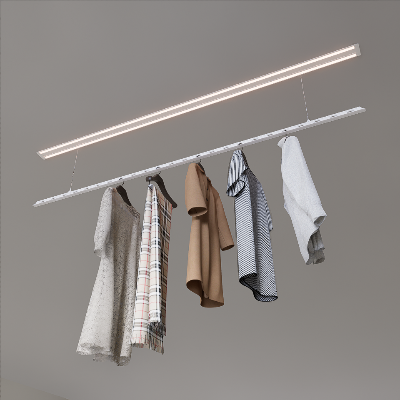 图片[2]-D5晾衣架模型3个-刷子库