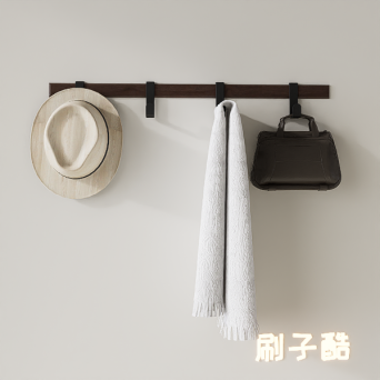 图片[7]-D5衣服挂钩模型8组-刷子库