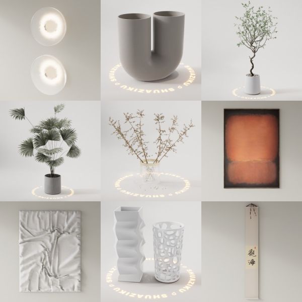 D5模型合集20个-刷子库