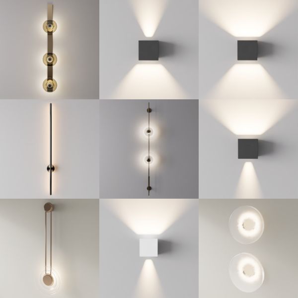 D5壁灯模型15个-刷子库