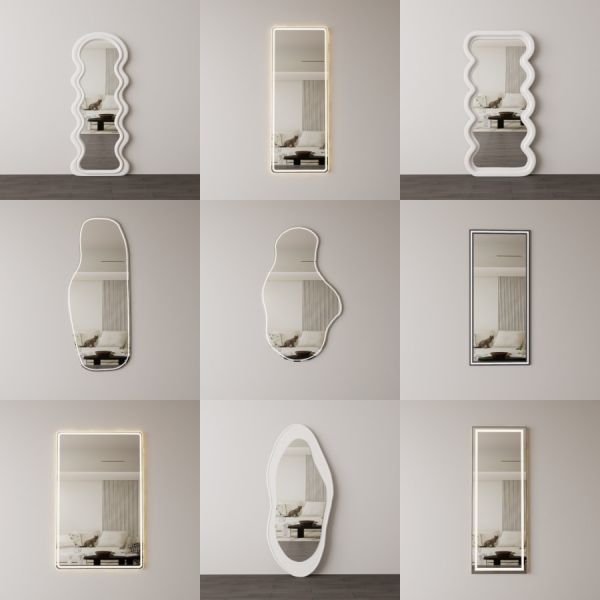 D5镜子模型13个-刷子库