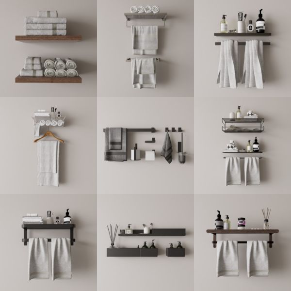 D5卫浴用品9个-刷子库