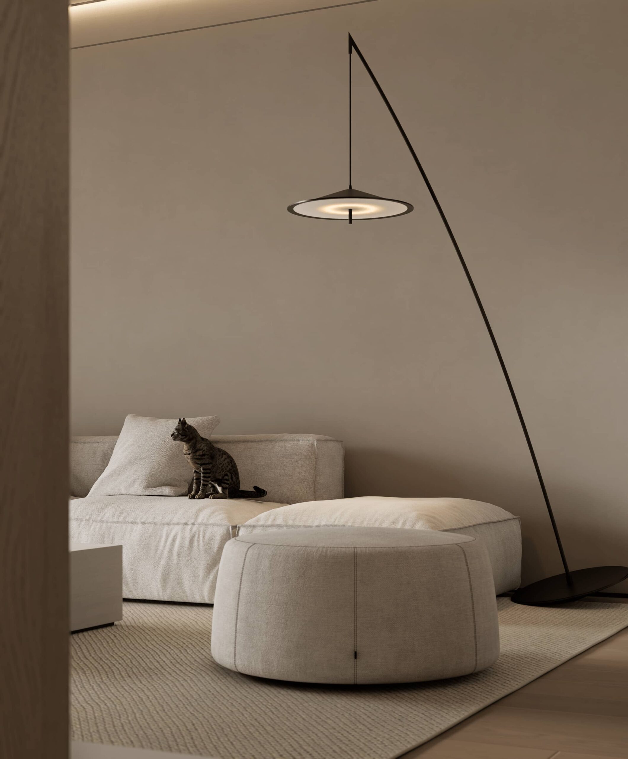 图片[3]-D5渲染器原木奶油风客餐厅模型-刷子库