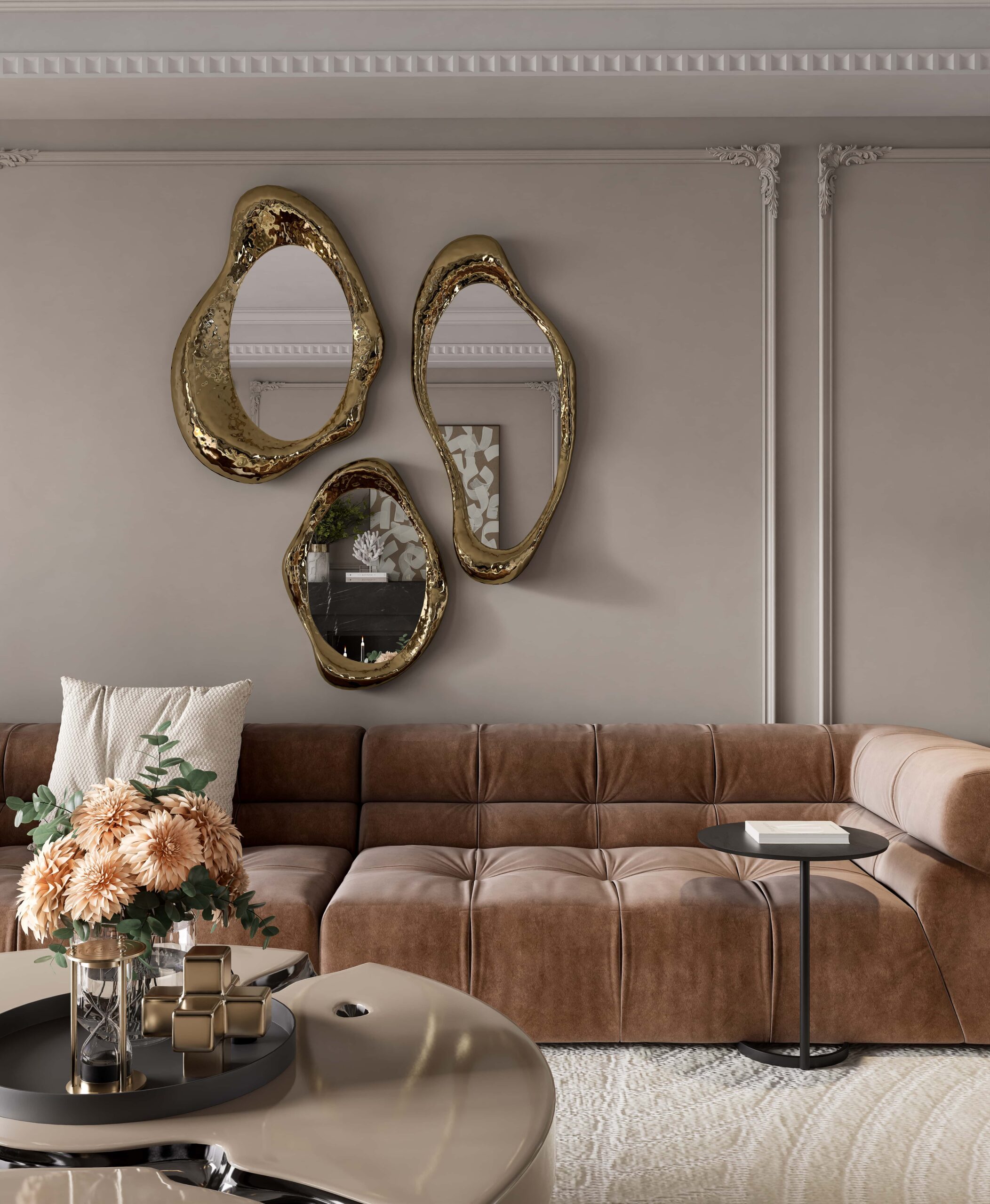 图片[7]-D5渲染器简约法式客餐厅写实场景模型-刷子库