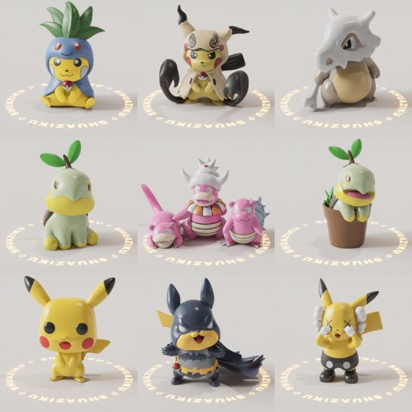 D5渲染器神奇宝贝模型35个-刷子库