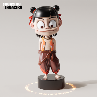 图片[3]-D5渲染器玩偶手办模型哪吒系列20款-刷子库