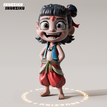 图片[19]-D5渲染器玩偶手办模型哪吒系列20款-刷子库