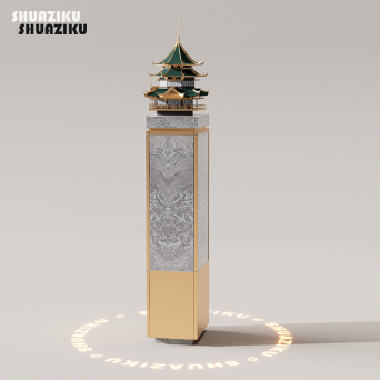 图片[5]-D5渲染器中式摆件饰品17款-刷子库