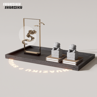 图片[17]-D5渲染器中式摆件饰品17款-刷子库