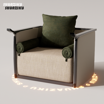 图片[6]-D5渲染器中式椅凳模型18款-刷子库