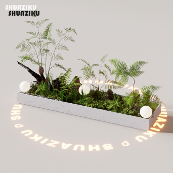 图片[7]-D5渲染器花池花坛组合植物模型10款-刷子库