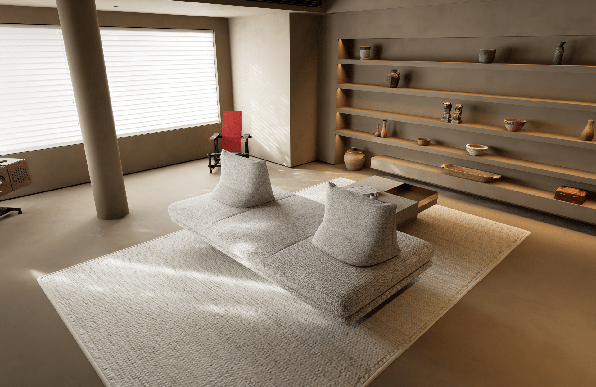 图片[4]-D5渲染器侘寂客餐厅模型-刷子库