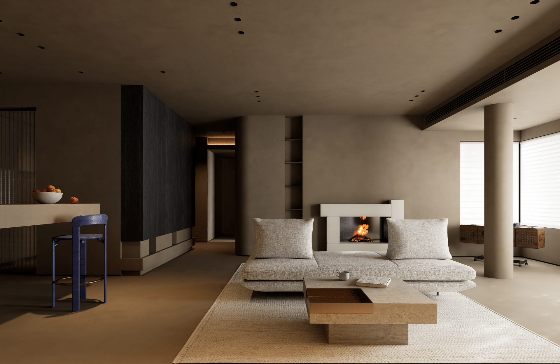 图片[6]-D5渲染器侘寂客餐厅模型-刷子库