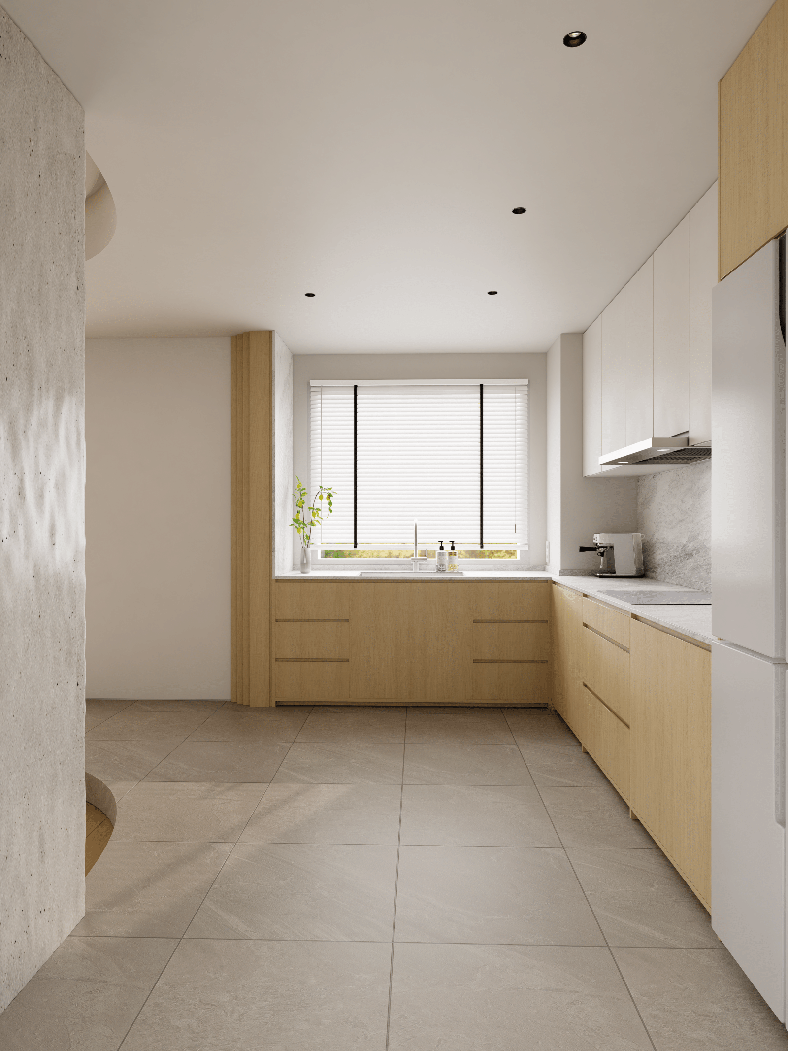 图片[3]-D5场景模型现代奶油客餐厅-刷子库