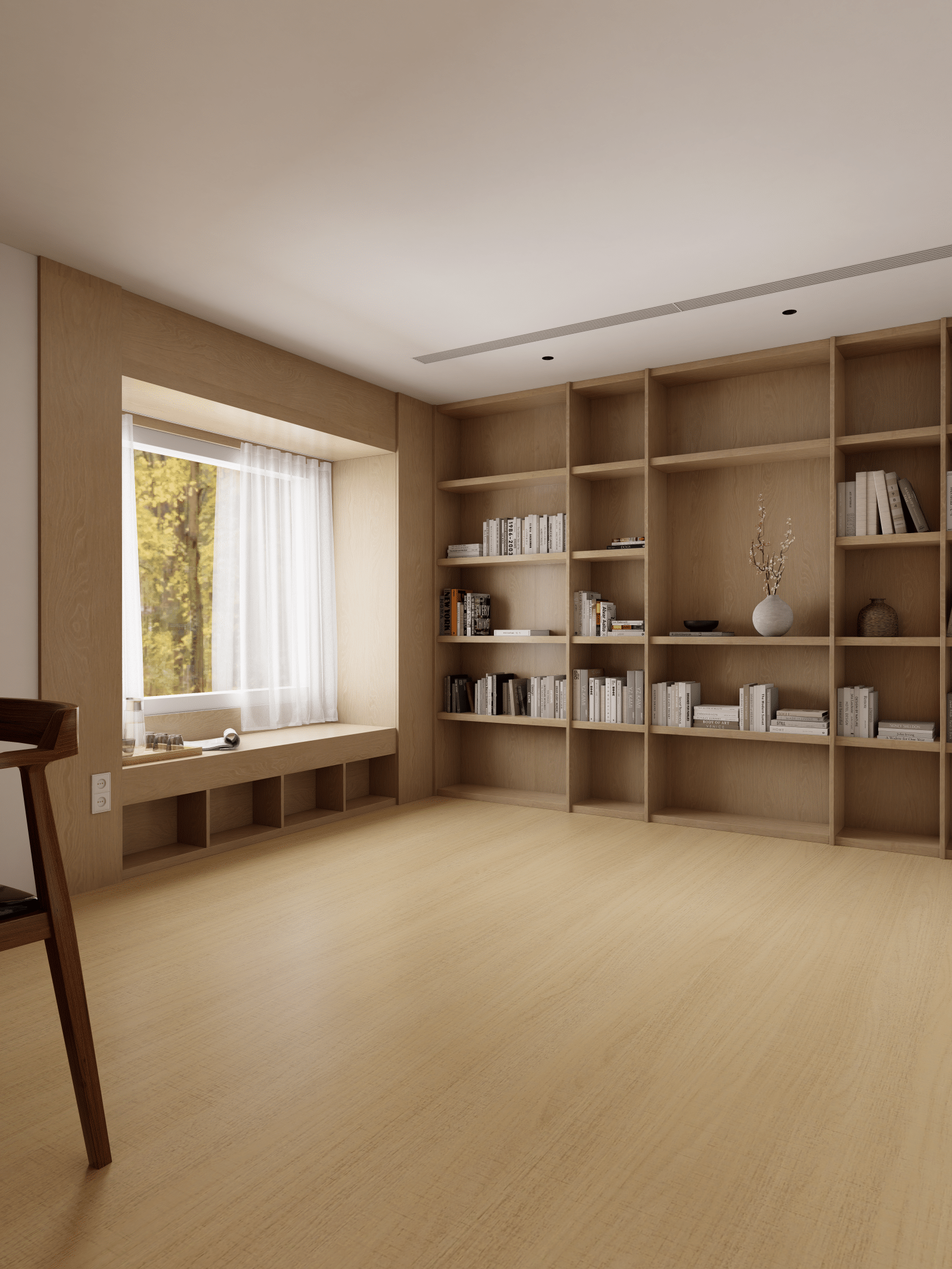 图片[5]-D5场景模型现代奶油客餐厅-刷子库