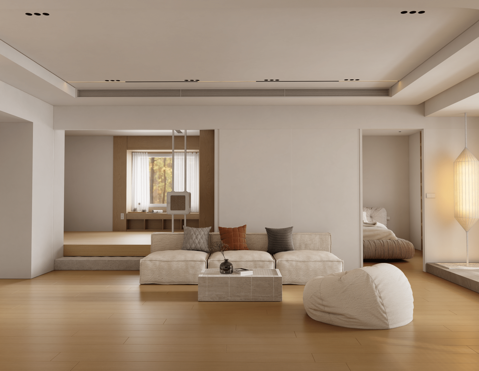 图片[18]-D5场景模型现代奶油客餐厅-刷子库