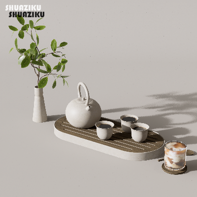 图片[2]-D5渲染器茶具模型10款-刷子库