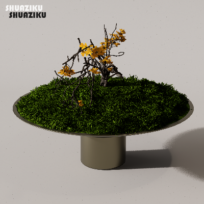 图片[6]-D5渲染器苔藓小品摆件模型29个-刷子库