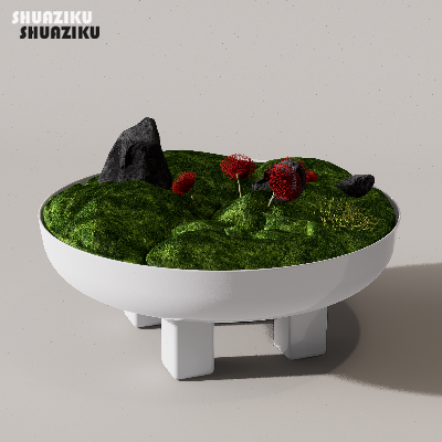 图片[7]-D5渲染器苔藓小品摆件模型29个-刷子库