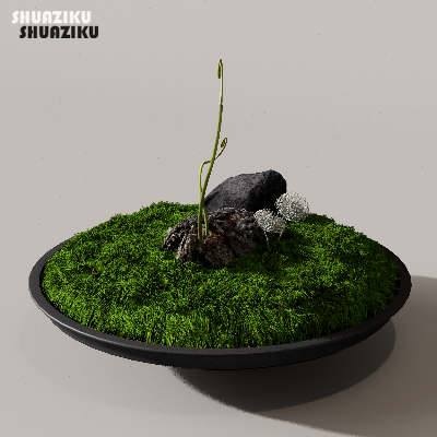 图片[18]-D5渲染器苔藓小品摆件模型29个-刷子库