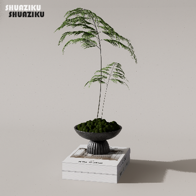 图片[20]-D5渲染器苔藓小品摆件模型29个-刷子库