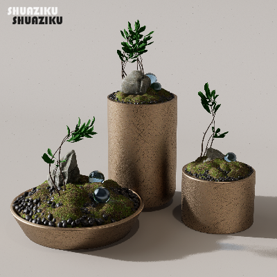 图片[23]-D5渲染器苔藓小品摆件模型29个-刷子库