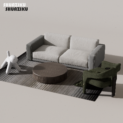 图片[5]-D5渲染器沙发组合模型10款-刷子库