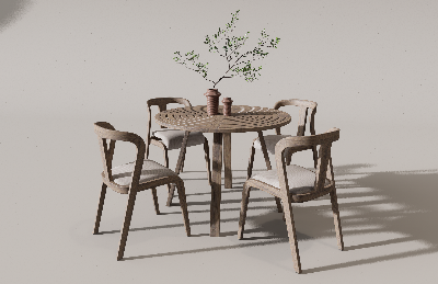 图片[4]-D5渲染器休闲桌椅组合模型25款-刷子库