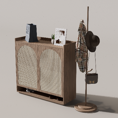 图片[2]-D5渲染器鞋柜模型12款-刷子库