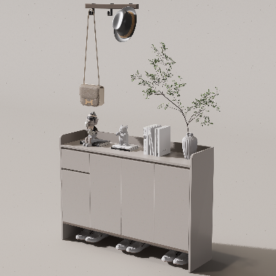 图片[6]-D5渲染器鞋柜模型12款-刷子库