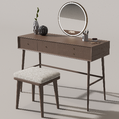 D5渲染器梳妆台模型12款-刷子库